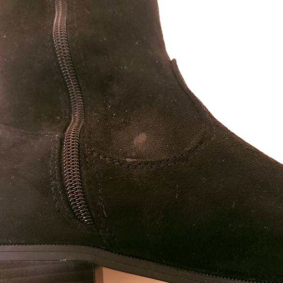 JustFab Over-The-Knee Suede-like Boot - Picture 11 of 15